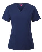 4SNT1 - Ladies Nu Scrub Top - HOSPITAL ESSENTIAL