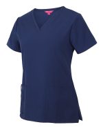 4SNT1 - Ladies Nu Scrub Top - HOSPITAL ESSENTIAL