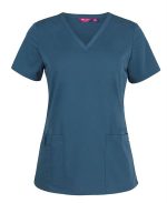 4SNT1 - Ladies Nu Scrub Top - HOSPITAL ESSENTIAL