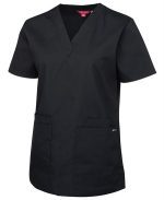 4SRT1 - Ladies Scrubs Top - HOSPITAL ESSENTIAL