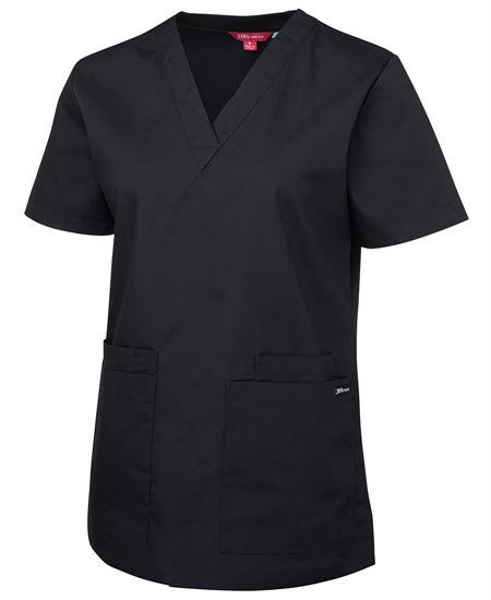 4SRT1 - Ladies Scrubs Top - HOSPITAL ESSENTIAL