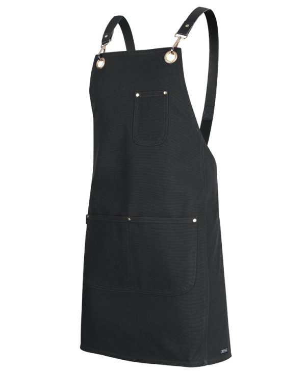 5ACBP - 65x75 Brass Eyelet Canvas Apron with PU Strap