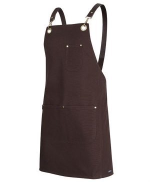 5ACBP - 65x75 Brass Eyelet Canvas Apron with PU Strap