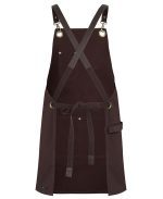 5ACBP - 65x75 Brass Eyelet Canvas Apron with PU Strap