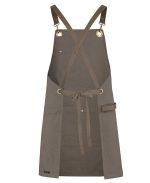 5ACBP - 65x75 Brass Eyelet Canvas Apron with PU Strap