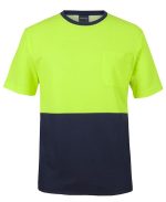6HCBT - Hi Vis Cotton Back Tee