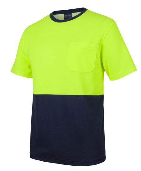 6HCBT - Hi Vis Cotton Back Tee