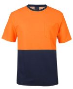 6HCBT - Hi Vis Cotton Back Tee