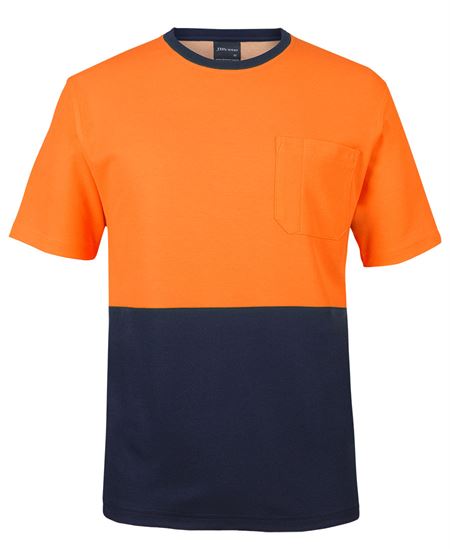 6HCBT - Hi Vis Cotton Back Tee