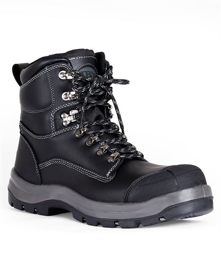 9F1 - B's Roadtrain Zip Safety Boot - HARD WORKING