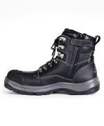 9F1 - B's Roadtrain Zip Safety Boot - HARD WORKING