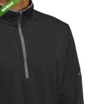LT WT Pullover - Adidas Mens Recycled Lightweight Quarter Zip Pullover