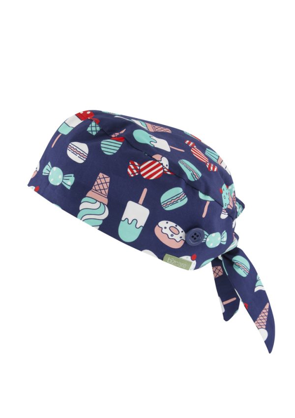 CSC245U - Unisex Printed Scrub Cap
