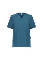 CU543LS - Womens Pulse V-Neck Scrub Top