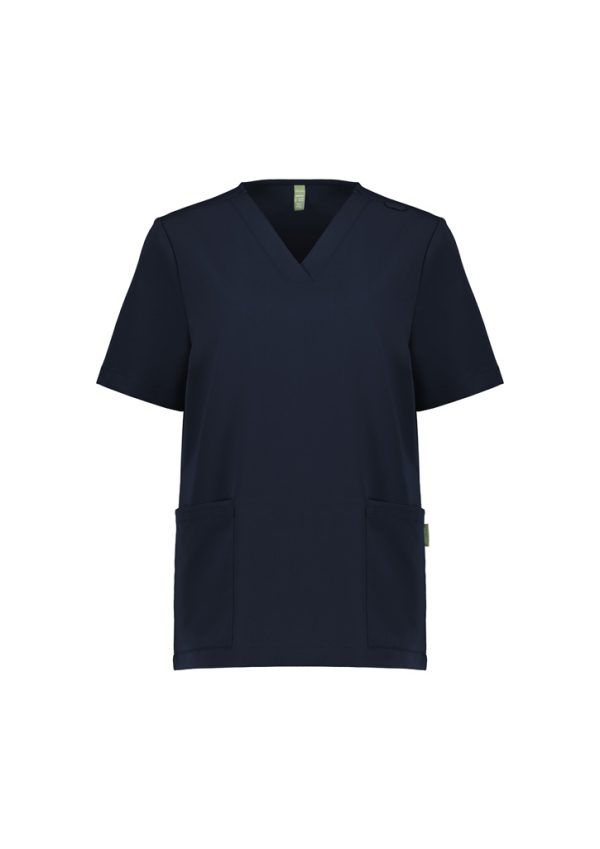 CU543LS - Womens Pulse V-Neck Scrub Top