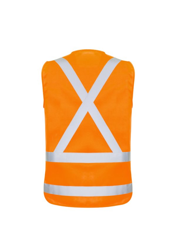 ZV961 - Mens TTMC-W23 Zip X Back Vest