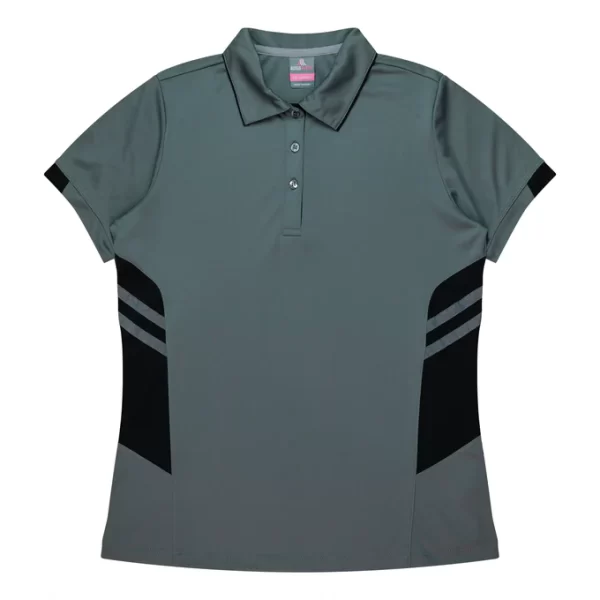 TASMAN LADY POLOS - DARK COLOURS
