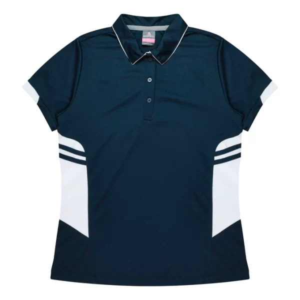 TASMAN LADY POLOS - DARK COLOURS