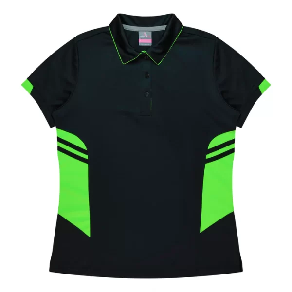 TASMAN LADY POLOS - DARK COLOURS