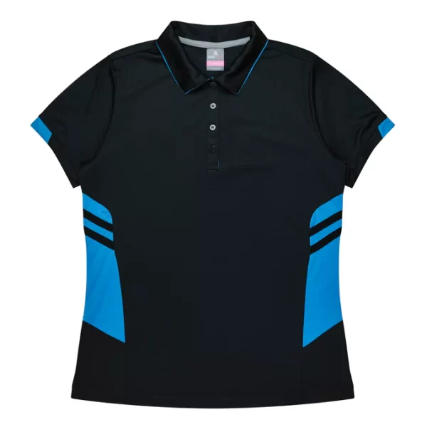 TASMAN LADY POLOS - DARK COLOURS