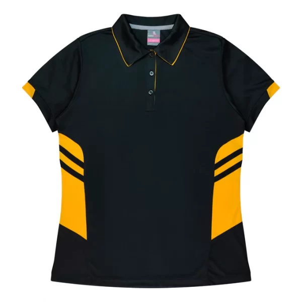 TASMAN LADY POLOS - DARK COLOURS