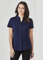 Womens Juliette Short Sleeve Blouse