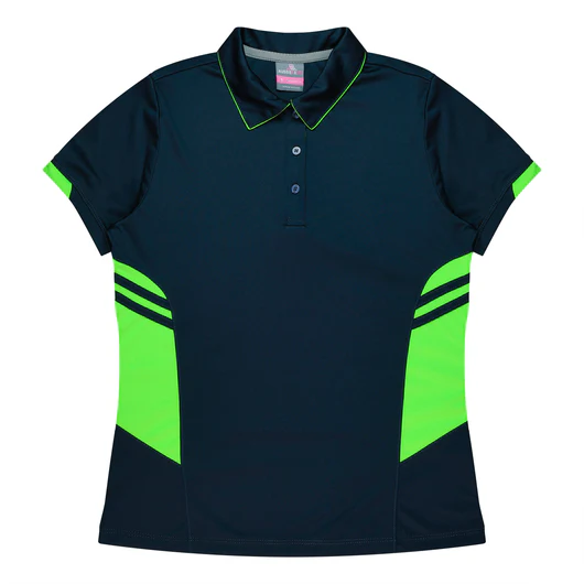 TASMAN LADY POLOS - DARK COLOURS