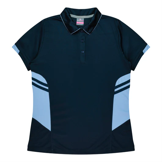 TASMAN LADY POLOS - DARK COLOURS