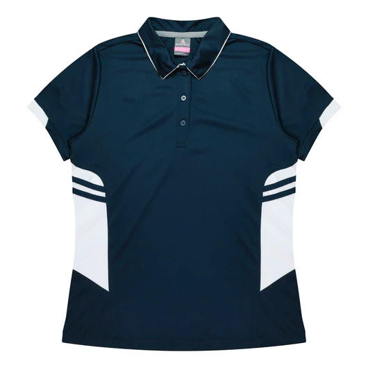 TASMAN LADY POLOS - DARK COLOURS
