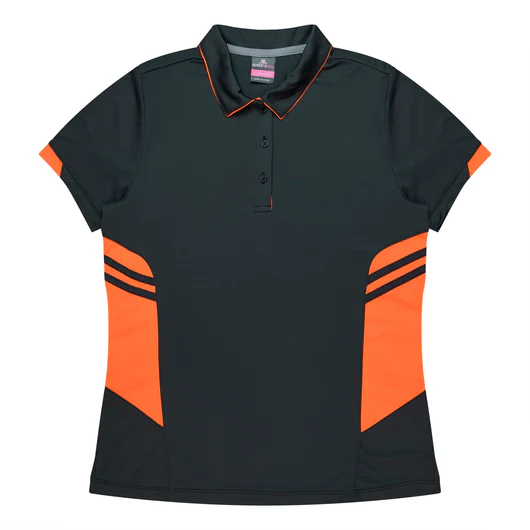 TASMAN LADY POLOS - DARK COLOURS