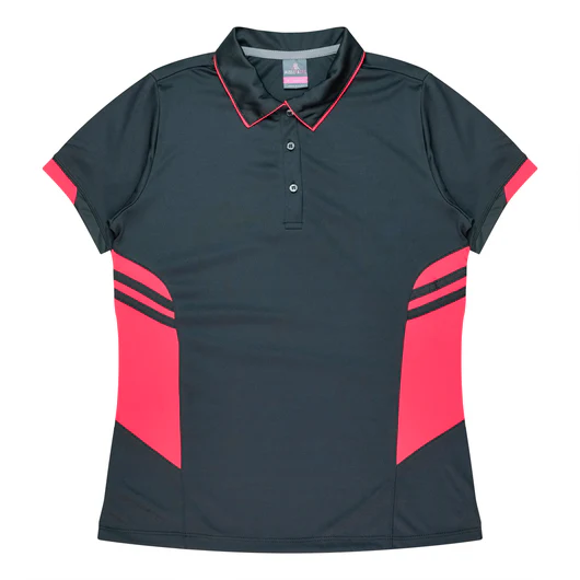 TASMAN LADY POLOS - DARK COLOURS