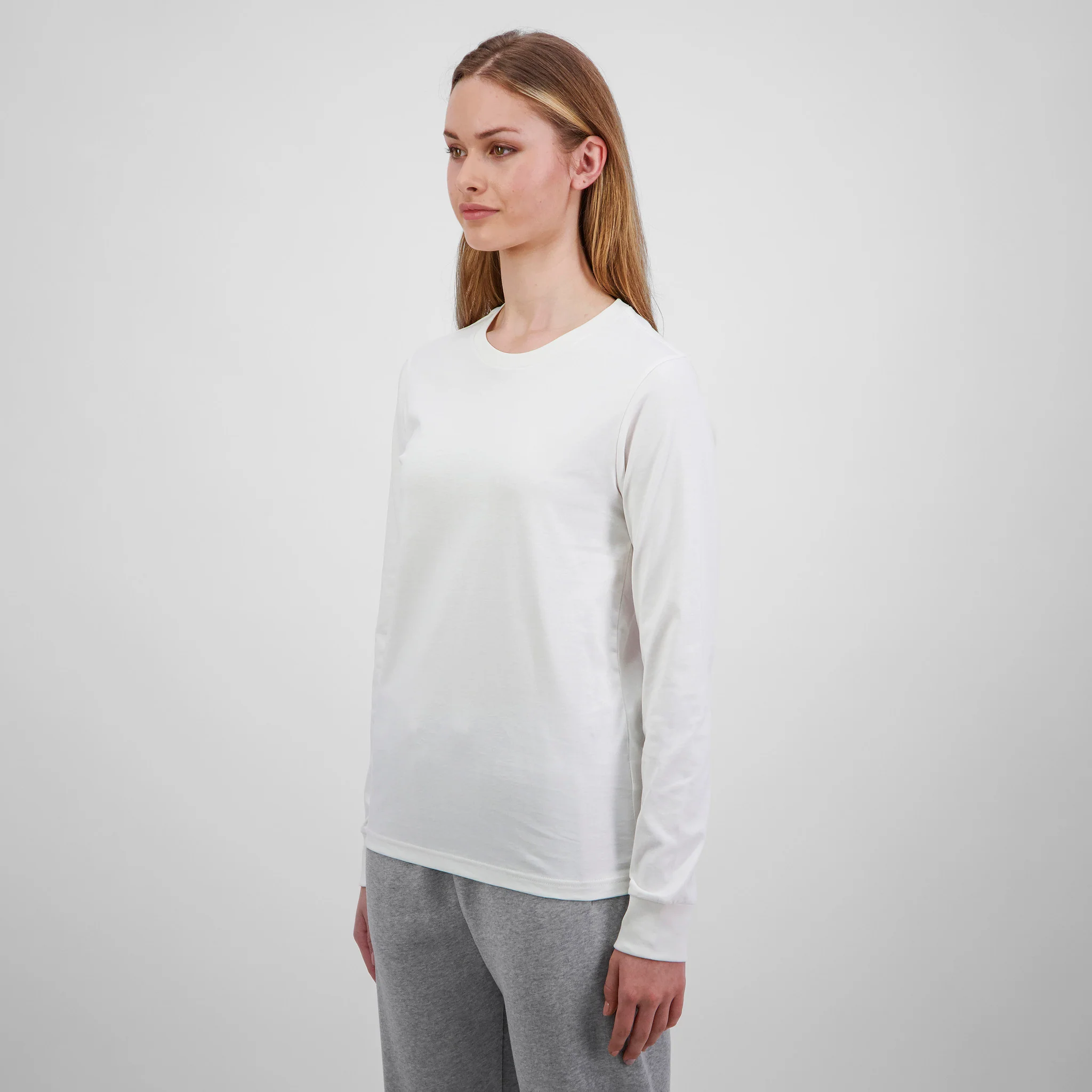 Ecru-Womens-Basis-Long-Sleeve-Tee-B
