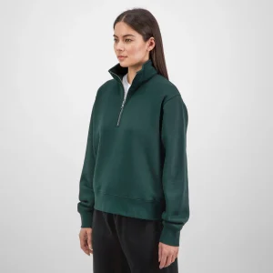 Scarab-Green-Womens-Everyday-Quarter-Zip-B